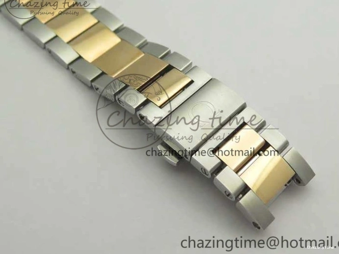 0212 Thermal Speedmaster ’57 Co-Axial SS RG OMF 1:1 Best Edition White Dial On SS RG Bracelet A9300 (Free Leather Strap) 8074